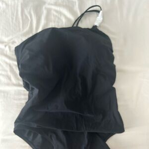 Tory Burch Black One-Piece Swimsuit